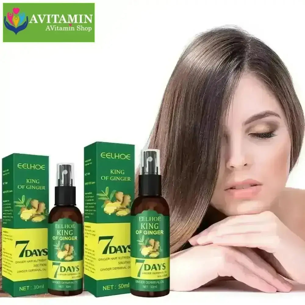 Xịt mọc tóc EELHOE tinh chất gừng tươi không chứa silicon kích thích mọc tóc sau 7 ngày 30ml - AVITAMINSHOP.COM