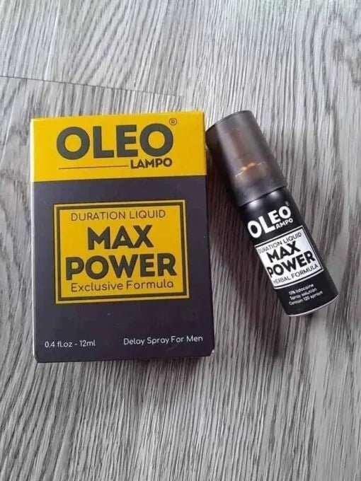 Xịt Oleo Lampo Max Power 12ml – Giải pháp kéo dài thời gian quan hệ cho nam giới - AVITAMINSHOP.COM