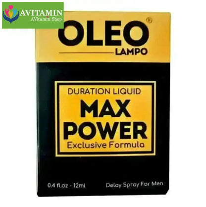Xịt Oleo Lampo Max Power 12ml – Giải pháp kéo dài thời gian quan hệ cho nam giới - AVITAMINSHOP.COM