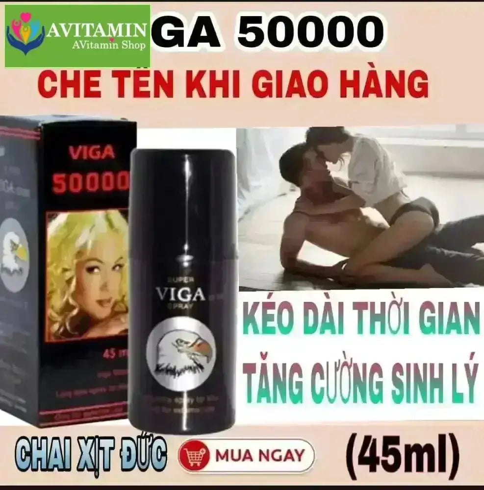 Xịt Super Viga 50000 có tốt không? Ai nên sử dụng? - AVITAMINSHOP.COM