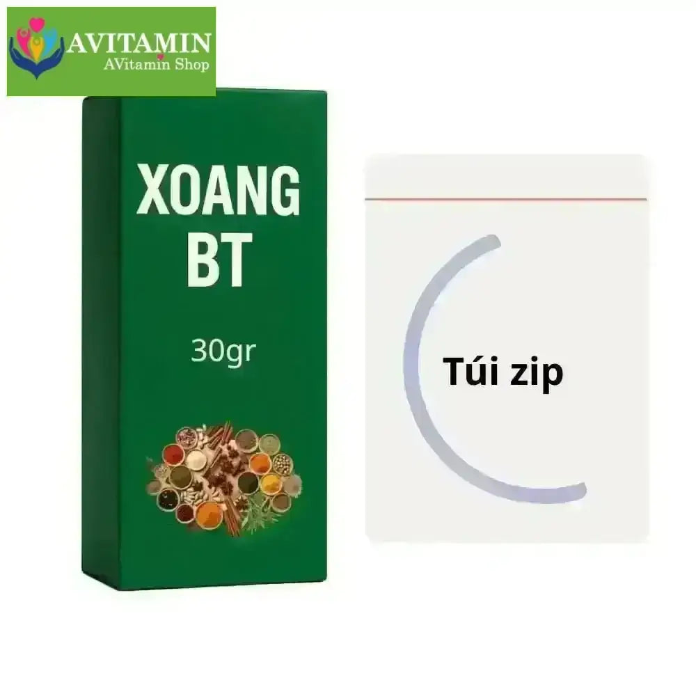 Xoang BT hỗ trợ viêm xoang viêm mũi dị ứng Bùi Văn Tá 30gr/lọ lọ đầy - AVITAMINSHOP.COM